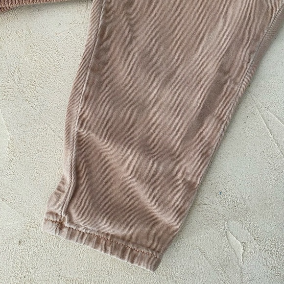 Zara mauve waffle Knit cotton Sweater and ankle Pants Set - Picture 5 of 6